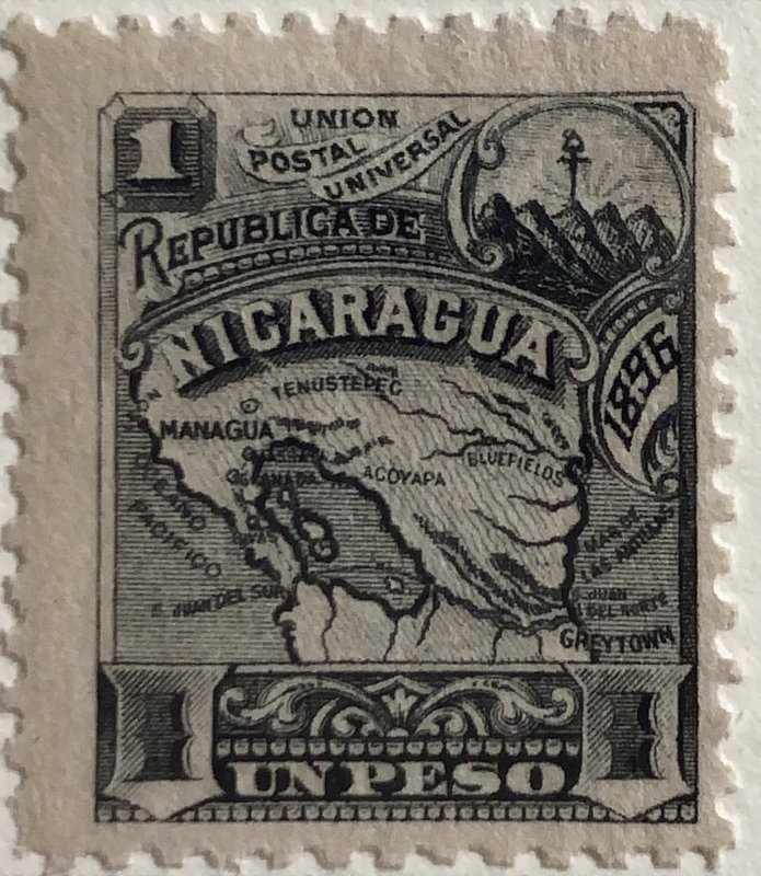 AlexStamps NICARAGUA #89G Mint 