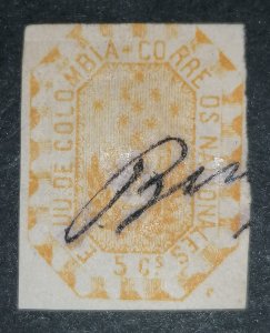 Colombia 5c 1866