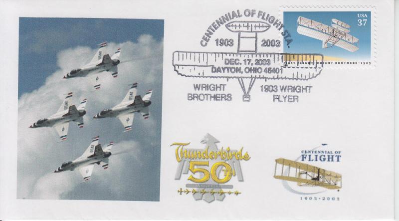 2003 First Flight Centennial Dayton Ohio Pictorial 