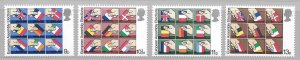 Great Britain 859-62 European Parliamant set MNH