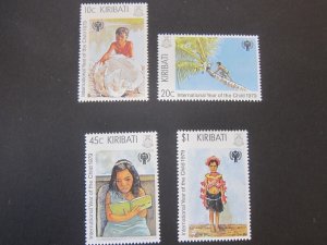 Kiribati 1979 Sc 345-48 set MNH