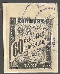 FRENCH COLONIES SCOTT J11