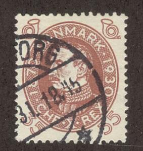 DENMARK SC# 218 F-VF U 1930