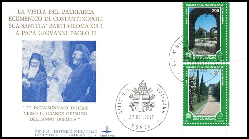 Vatican City Pope John Paul II Visit to Constantinople 1995Cover