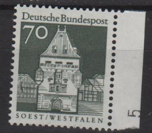 Germany 1966 - Scott  945 MNH - 70pf, Soest, Westfalen