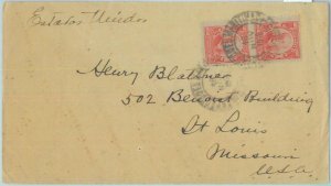85989  - BRAZIL - POSTAL HISTORY -  Early COVER to the USA 1916