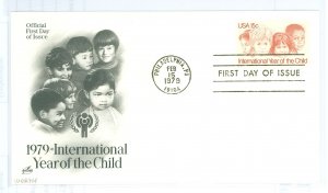 US 1772 1979 U/A FDC