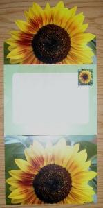 U665 Sunflower letter sheet
