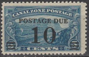 Canal Zone #J24 F-VF Unused  CV $6.50  (A3768)