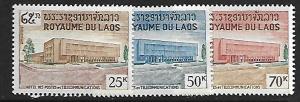 LAOS 145-147 MNH C/SET POST OFFICE