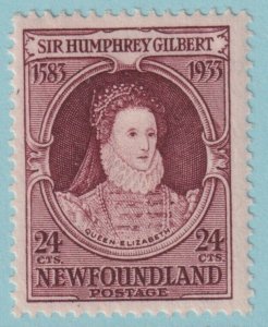 NEWFOUNDLAND 224 MINT HINGED OG* NO FAULTS VERY FINE!  MTH