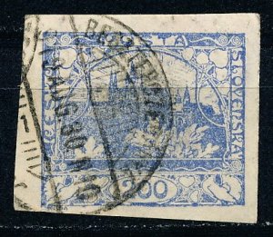 Czechoslovakia #9 Single Used