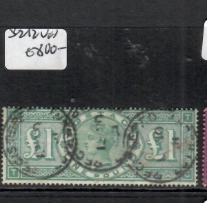 GREAT BRITAIN QV L1    SG 212   CDS    VFU     P0615H