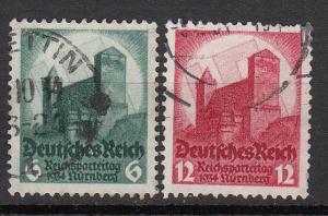 Germany - 1934 Party Congress Sc# 442/443 (9702)