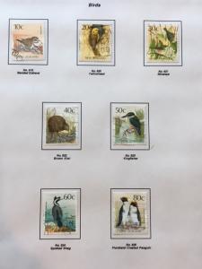 New Zealand – 1988-89 – Partial Set of 7 Stamps – SC#’s 919-925– Used
