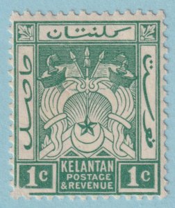 MALAYA - KELANTAN 14  MINT HINGED OG * NO FAULTS VERY FINE! - MGD