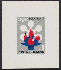 Romania 1971 Olympics SS Scott (2300) MNH