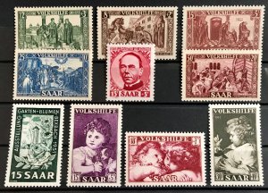 Saar: Lot MNH Issues