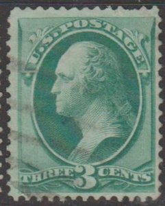 U.S. Scott #136 Washington Stamp - Used Single