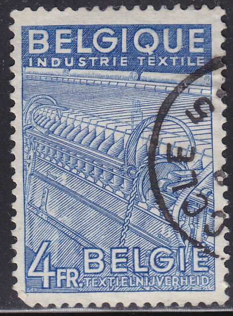 Belgium 383 Textile Industry 1948