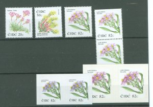 Ireland #1770-1772/1773  Single (Complete Set) (Flowers)