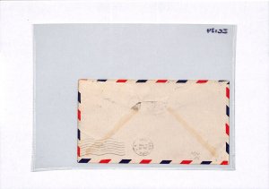 TRINIDAD & TOBAGO Air Mail *PAN-AM CLIPPER* FIRST FLIGHT New York 1946 USA ZC134