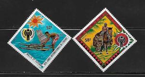 Wallis and Futuna 229-30 Children Mint NH