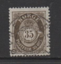 Norway  Scott#   91  single used