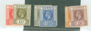 Gambia #88-93 Unused Single