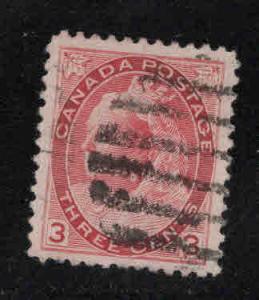 CANADA Scott 78 Used 3c Victoria