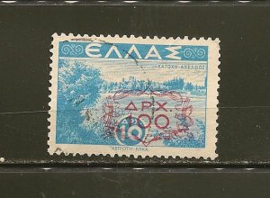 Greece SC#504 Surcharged Used