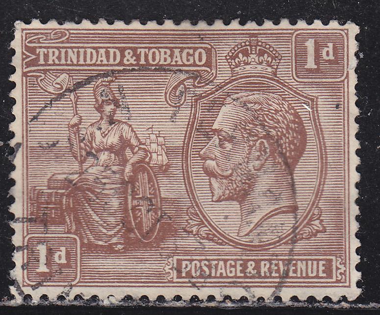 Trinidad & Tobago 22 Used 1922 Britannia & KGV