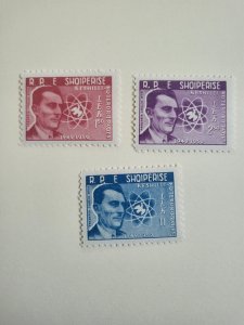 Stamps Albania Scott #541-3 nh