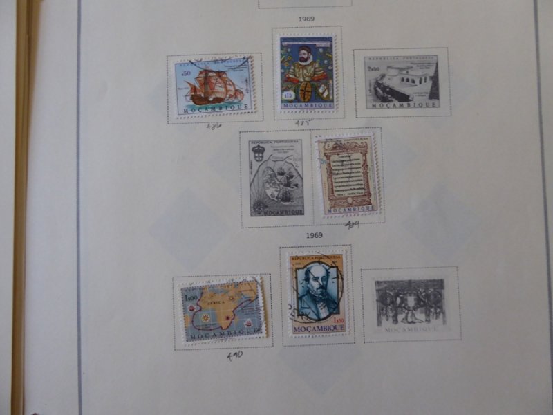 Mozambique 1913-1975 Stamp Collection on Scott International Pages