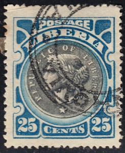 Liberia 107 VF