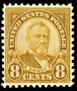 US 640 MNH VF 8 Cent Grant