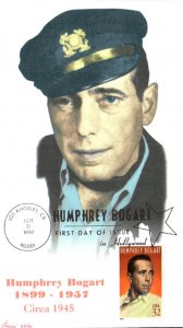 #3152 Humphrey Bogart Barre FDC