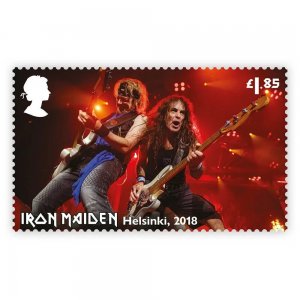 Stamps of Great Britain (Pre order) - 2023. Iron Maiden Eddie Collectors Sheet .