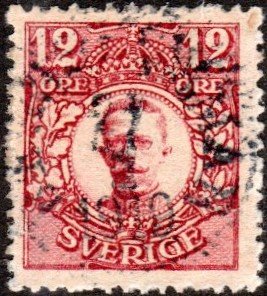 Sweden 81 - Used - 12o Gustaf V (1918)