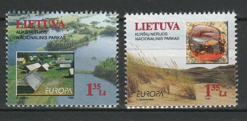 Lithuania 1999 CEPT Europa 2 MNH Stamps