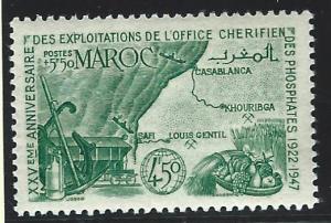 French Morocco mh scott cat #  b33