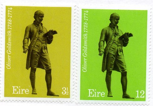 IRELAND 341-342 MNH SCV $2.75 BIN $1.65 STATUE