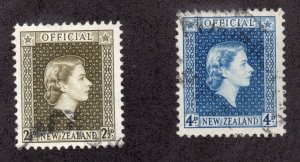 New Zealand Scott #O109-O111 Stamps - Used Set