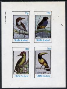 Staffa 1982 Birds #19 (Kingfisher, Woodpecker, etc) imper...