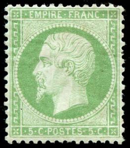 momen: France Stamps #23 Mint OG VF