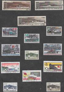 Ships, Boats. Beautiful - from Poland, DDC, RF, Ceskoslovensko