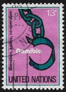 United Nations - NY - # 296 - Liberation of Namibia - used