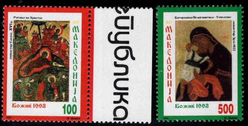 Macedonia Scott 3-4 MNH** stamp set