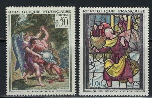 France 1054-55 MNH 1963 set (an5082)