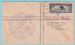 UNITED STATES FIRST FLIGHT COVER - 1928 FROM SYRACUSE NEW YORK - CV003